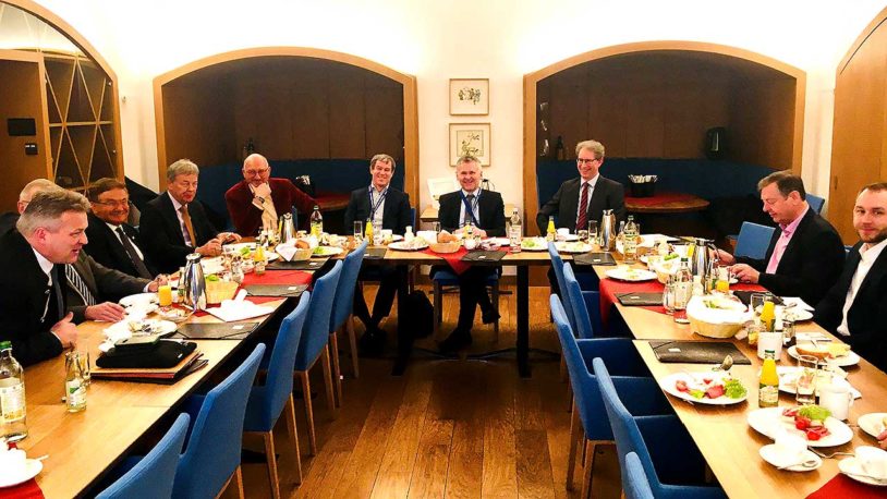 Parlamentarisches Frühstück mit Staatssekretär Roland Weigert und der Landtagsfraktion der FREIEN WÄHLER im Bayerischen Landtag