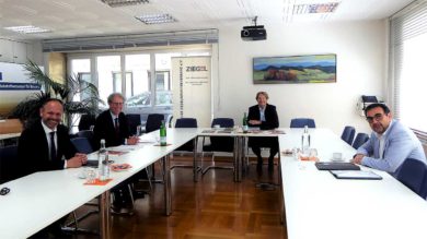 Besuch des neuen Baustaatssekretärs Klaus Holetschek, MdL, beim BZV