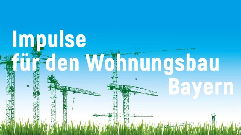 Neues Positionspapier der Aktion Impulse für den Wohnungsbau Bayern