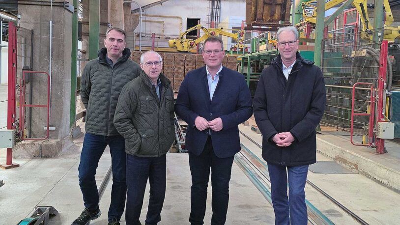 SPD-Fraktionsvorsitzender Holger Grießhammer zu Besuch bei Leipfinger-Bader in Vilseck - Schönlind