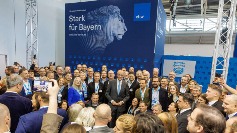 BZV beim CSU-Parteitag 2026: Austausch über aktuelle Herausforderungen der Ziegelindustrie